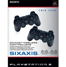 : 2   Wireless Controllers Twin PS3