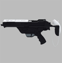 BLACKHORNS корпус пистолета черный MP 5 Submachine Gun Wii